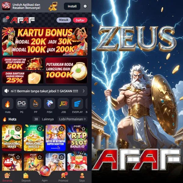 AFAF 2026 Slot Gacor RTP Tinggi