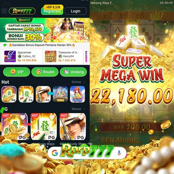 RPRP777 Bonus Member Baru 100%